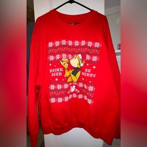 Victory Brewing Co. Red Christmas Sweatshirt